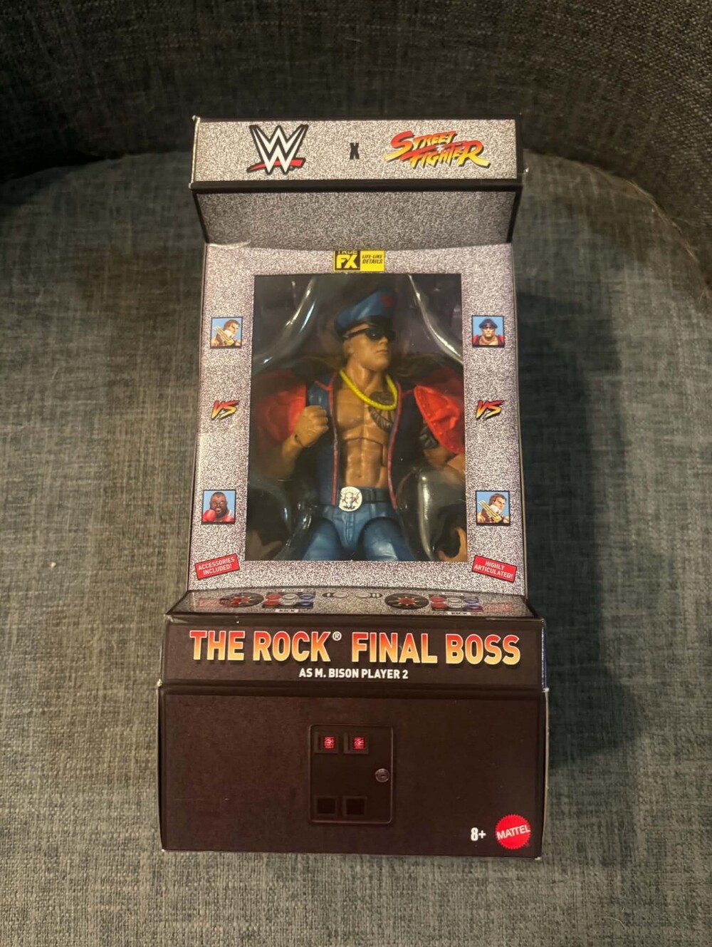 The Rock Final Boss As M. Bison Player 2 WWE Street Fighter 2026 Release New